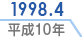 1998.4／平成10年